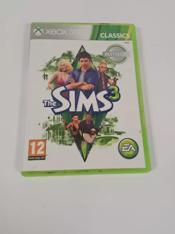 SIMS 3 NA XBOX 360
