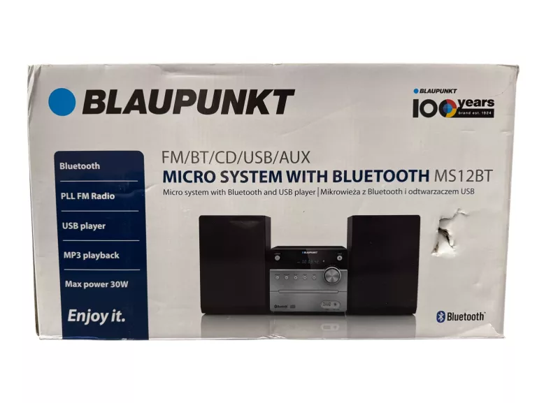 MIKROWIEŻA BLAUPUNKT MS12BT Z BLUETOOTH ORAZ ODTWARZACZEM CD I USB