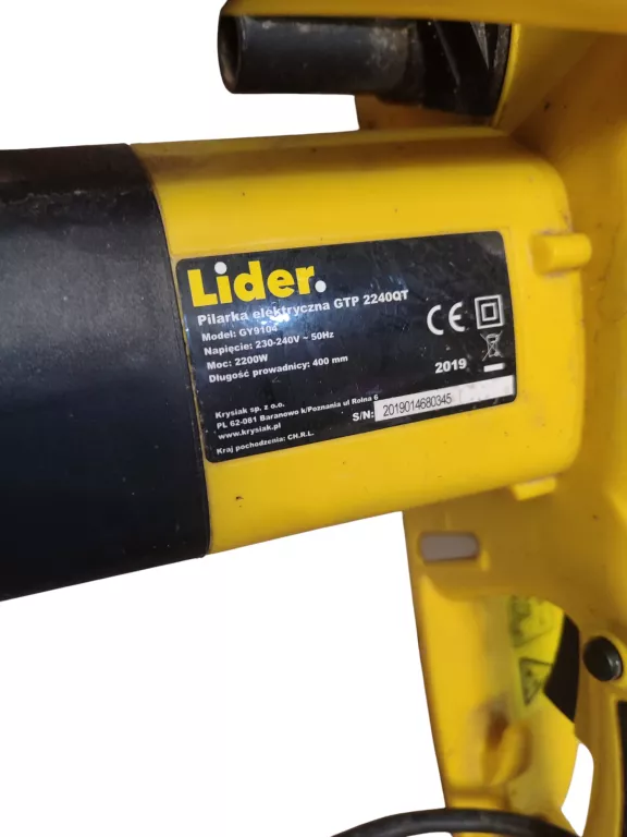 PILARKA ELEKTRYCZNA LIDER GTP 2240QT