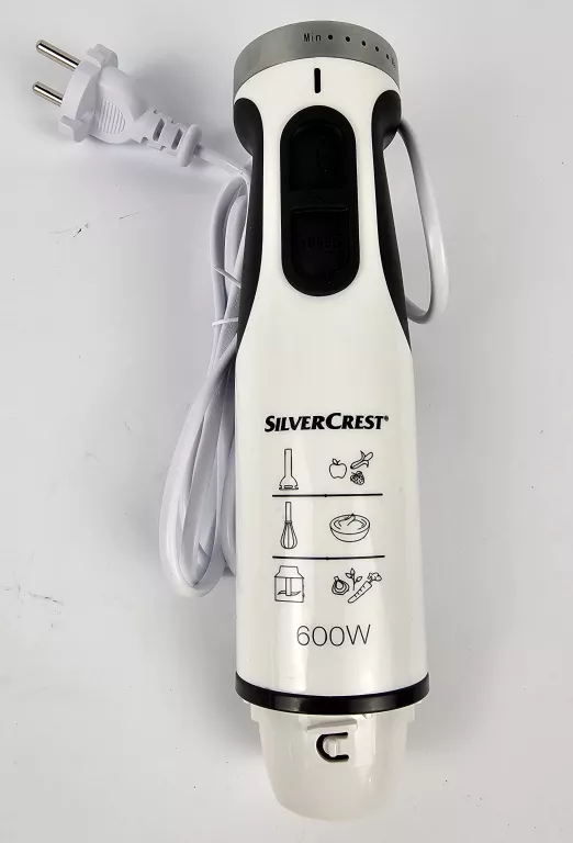 ! JAK NOWY ! BLENDER SILVERCREST 3W1 600W BIAŁY KOMPLET