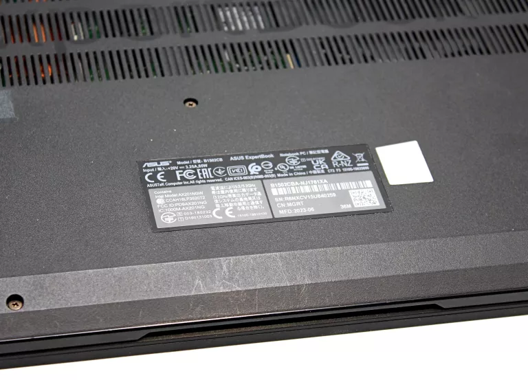LAPTOP ASUS EXPERTBOOK B1502CBA 16/256