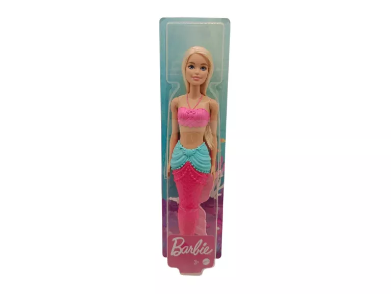 LALKA BARBIE DREAMTOPIA SYRENKA RÓŻOWY OGON MATTEL
