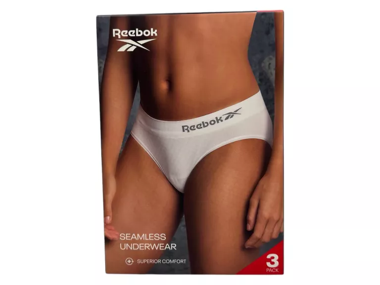 FIGI DAMSKIE MAJTKI BIELIZNA KOMPLET 3PACK REEBOK MIX RAINA-AW24-MIX M