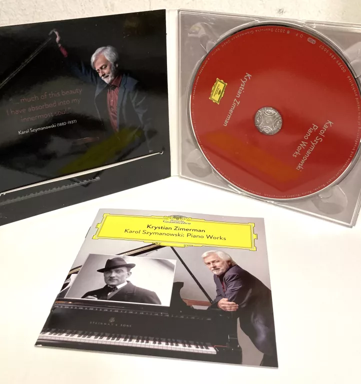 PŁYTA KRYSTIAN ZIMERMAN KAROL SZYMANOWSKI PIANO WORKS CD
