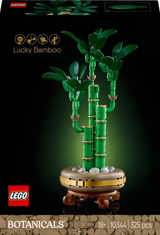 LEGO BOTANICALS 10344 LUCKY BAMBOO DRACENA