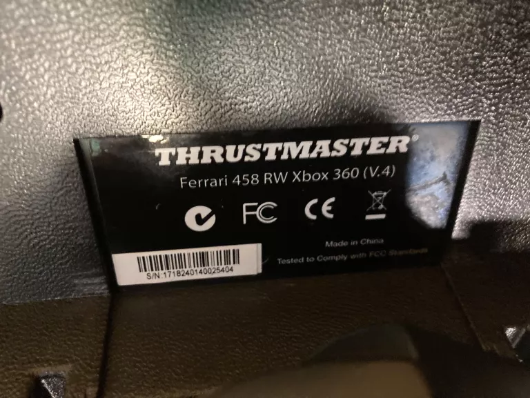 KIEROWNICA THRUSTMASTER FERRARI 458 RW XBOX 360