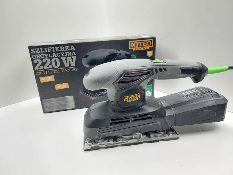 SZLIFIERKA OSCYLACYJNA NITEO TOOLS 220W KOMPLET