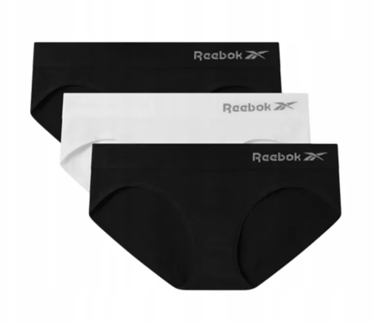 FIGI DAMSKIE MAJTKI BIELIZNA KOMPLET 3PACK REEBOK MIX RAINA-AW24-MIX M