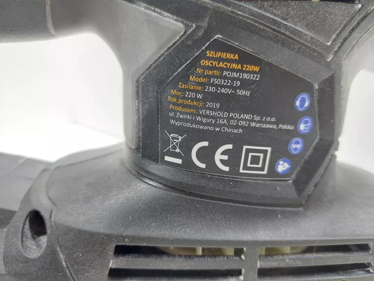 SZLIFIERKA OSCYLACYJNA NITEO TOOLS 220W KOMPLET