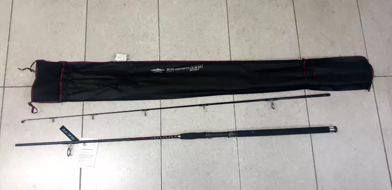 WĘDKA TROLLINGOWA MIKADO SCR LIGHT PILK 240CM C.W. 150-250 G STAN BDB