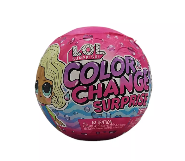 LOL SURPRISE COLOR CHANGE LALECZKA ZMIENIAJĄCA KOLOR