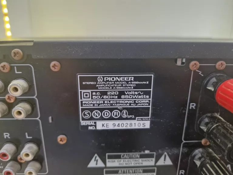WZMACNIACZ PIONEER A-656 MARK II