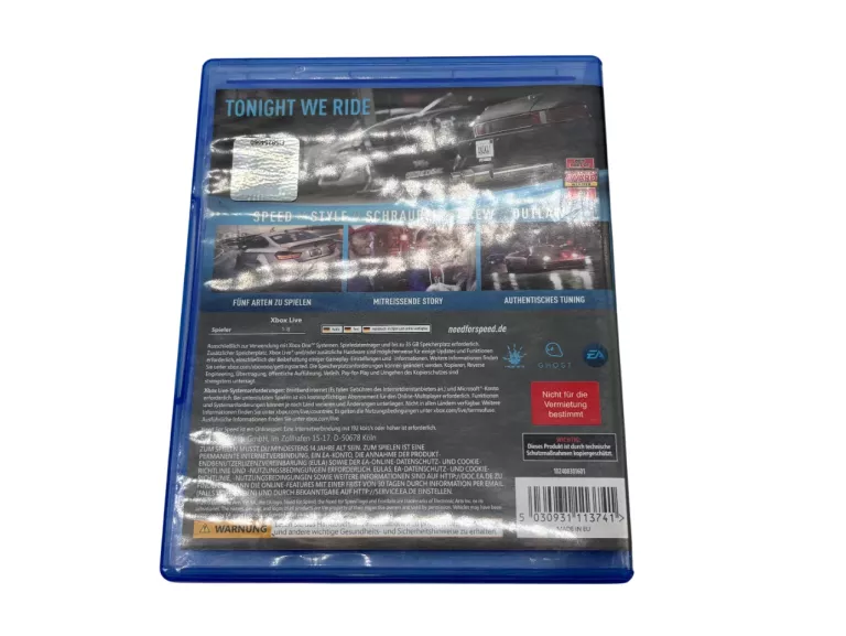 GRA NA XBOX ONE NEED FOR SPEED - OPIS!
