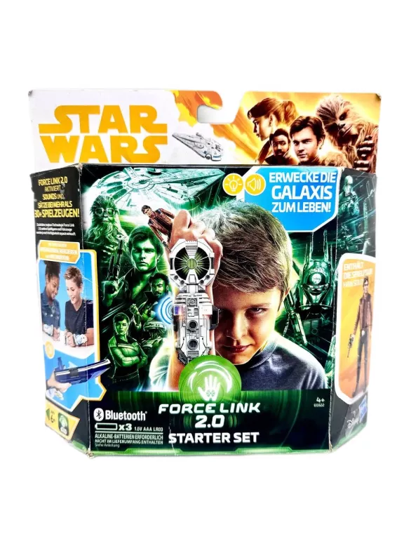 STAR WARS ZESTAW STARTOWY FORCE LINK 2.0 + HAN SOLO FIGURKA HASBRO E0322
