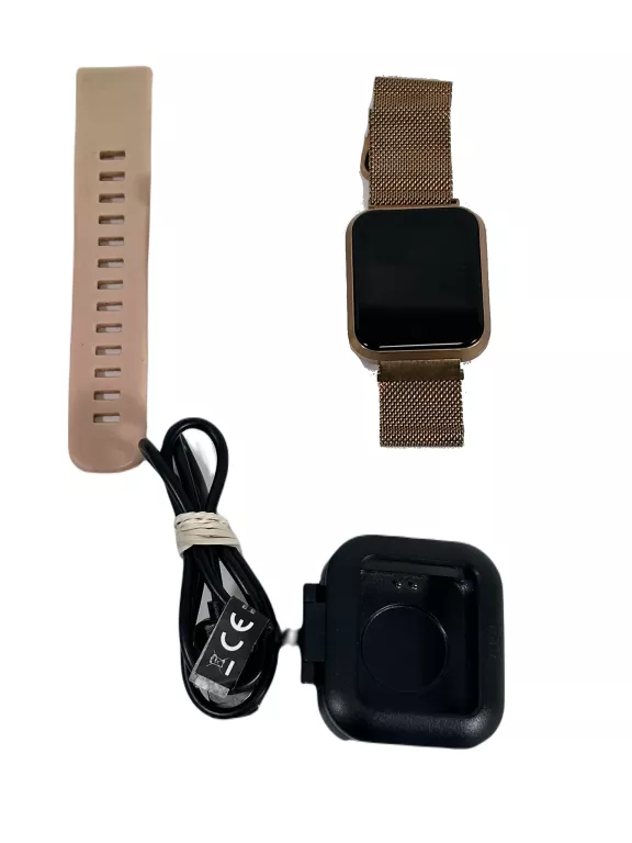 SMARTWATCH FOREVER FOREVIGO SW-300 ZŁOTY KOMPLET