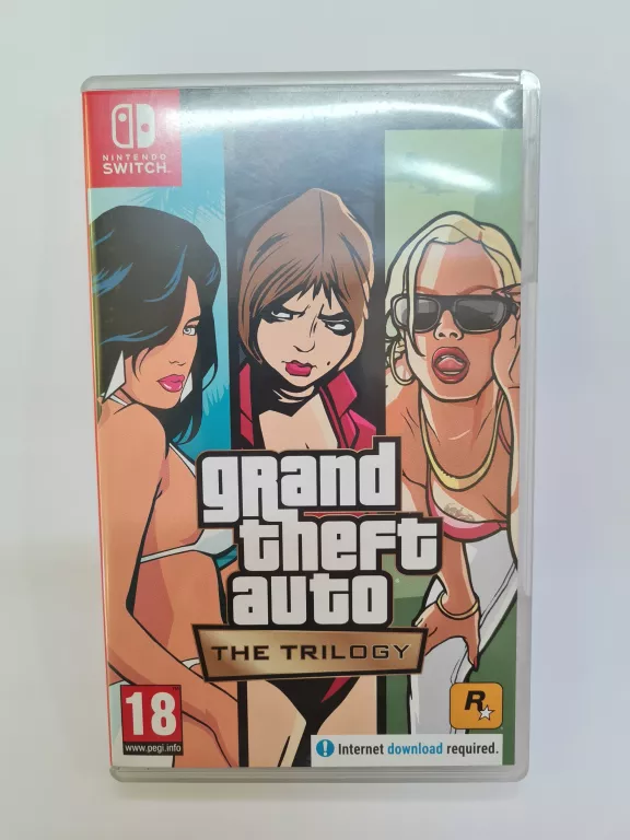 GRA NINTENDO SWITCH GRAND THEFT AUTO GTA THE TRILOGY
