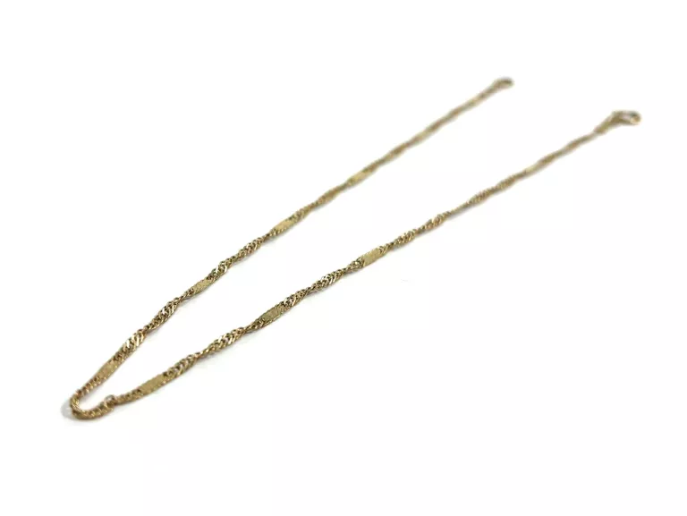 ZŁOTA BRANSOLETKA NA NOGĘ 585 - 25CM - 1,32G