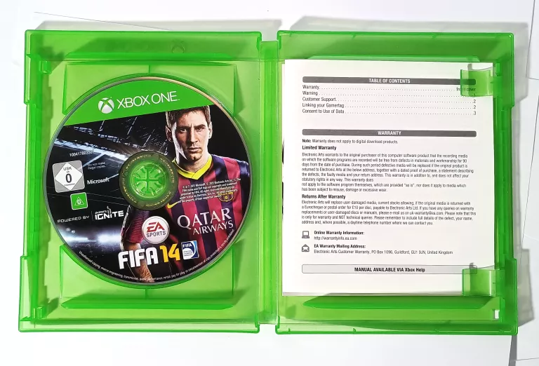 GRA XBOX ONE FIFA 14