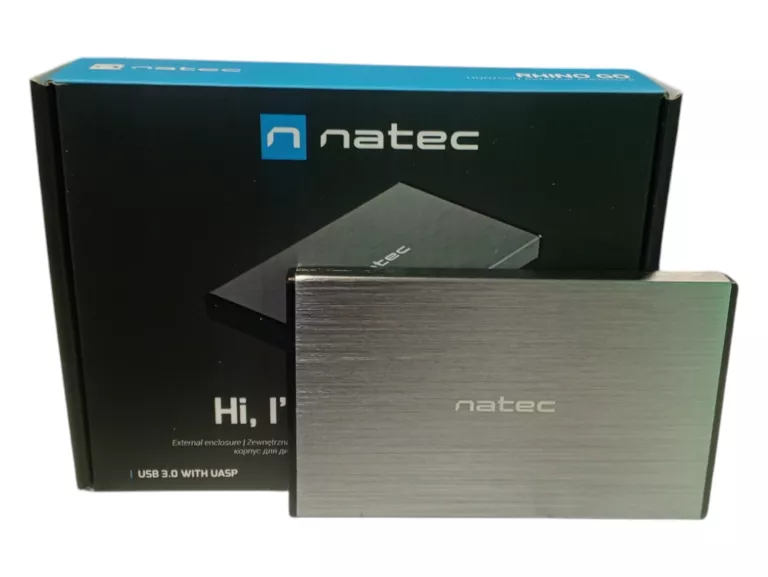 DYSK NATEC PRZENOŚNY 2TB 2.5" USB 3.0 SZARY