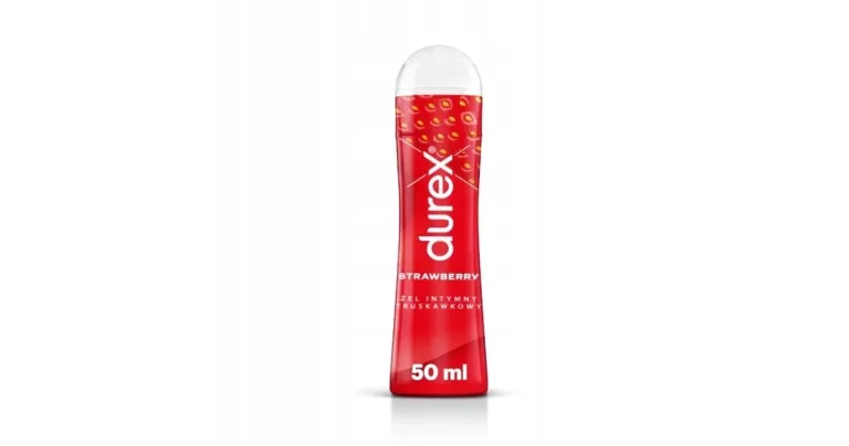 DUREX PLAY ŻEL INTYMNY LUBRYKANT SMAKOWY TRUSKAWKA OWOCOWY NAWILŻAJĄCY 50M