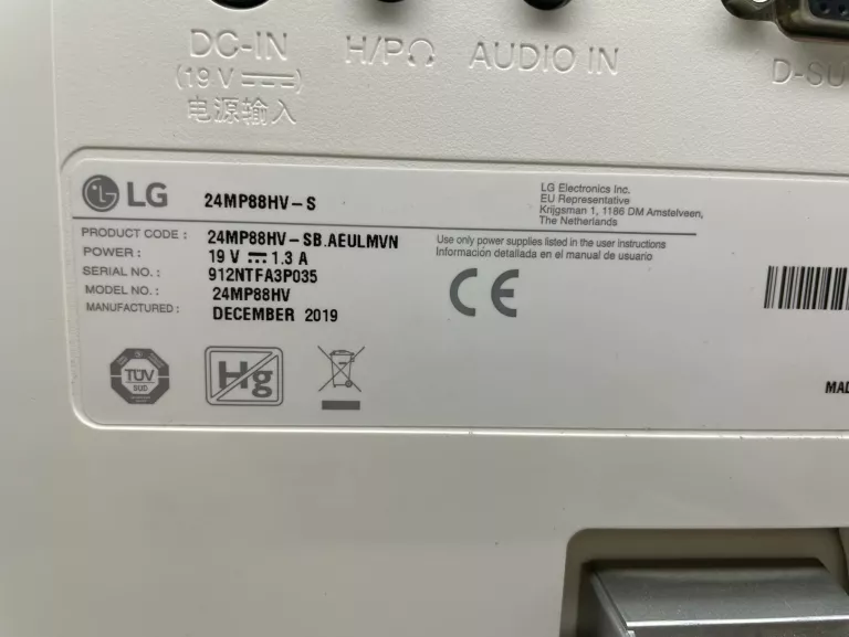MONITOR LG 24MP88HV-S