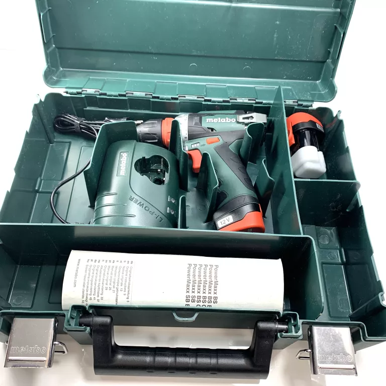 WIERTARKO-WKRĘTARKA METABO POWERMAXX BS QUICK BASIC WALIZKA
