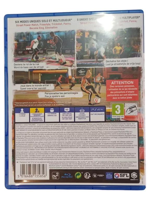 GRA STREET POWER FOOTBALL PS4