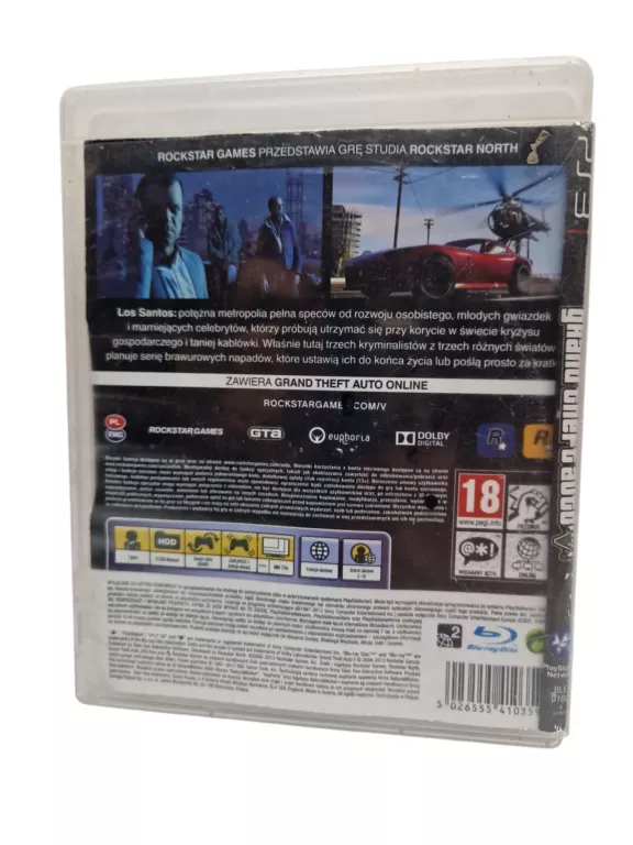 GTA 5 - PS3 - WERSJA PUDEŁKOWA