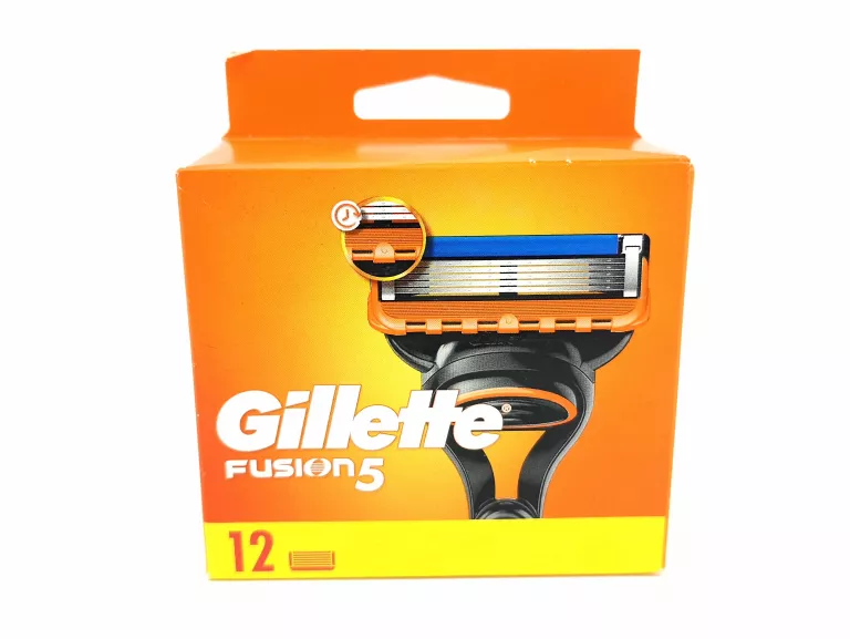 GILLETTE FUSION 5 OSTRZA WYMIENNE DO MASZYNKI DO GOLENIA 12SZT