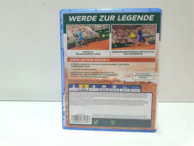 GRA PS4 TENNIS WORLD TOUR ROLAND-GARROS EDITION