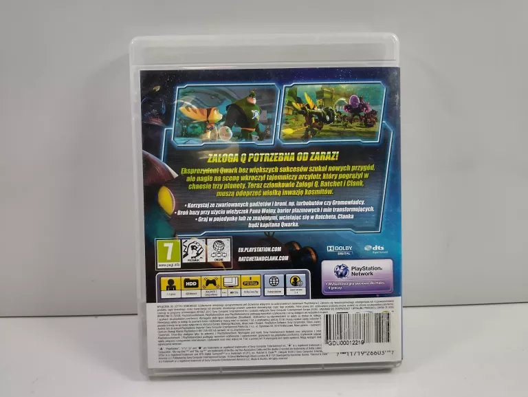 GRA PS3 RATCHET AND CLANK ZAŁOGA Q