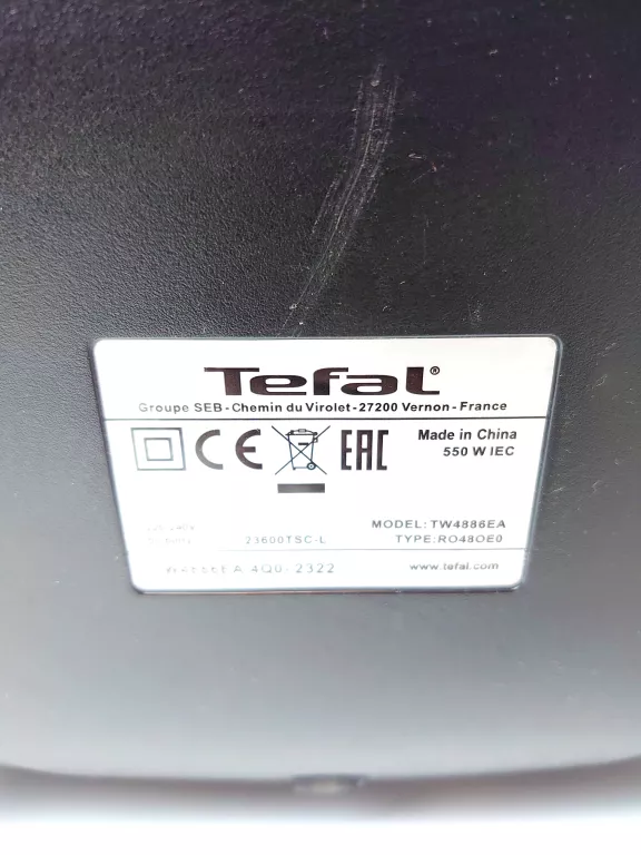 ODKURZACZ TEFAL BEZWORKOWY COMPACT POWER XL TW4886EA
