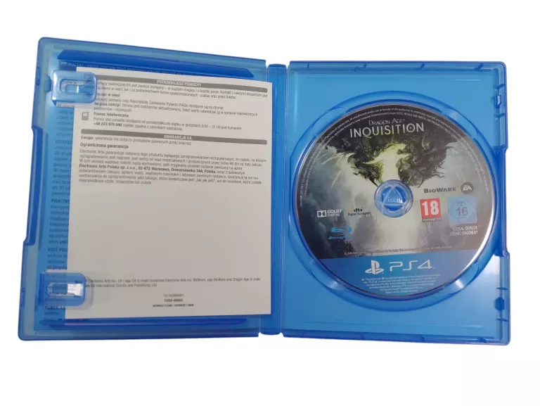 DRAGON AGE INKWIZYCJA SONY PLAYSTATION 4 (PS4)