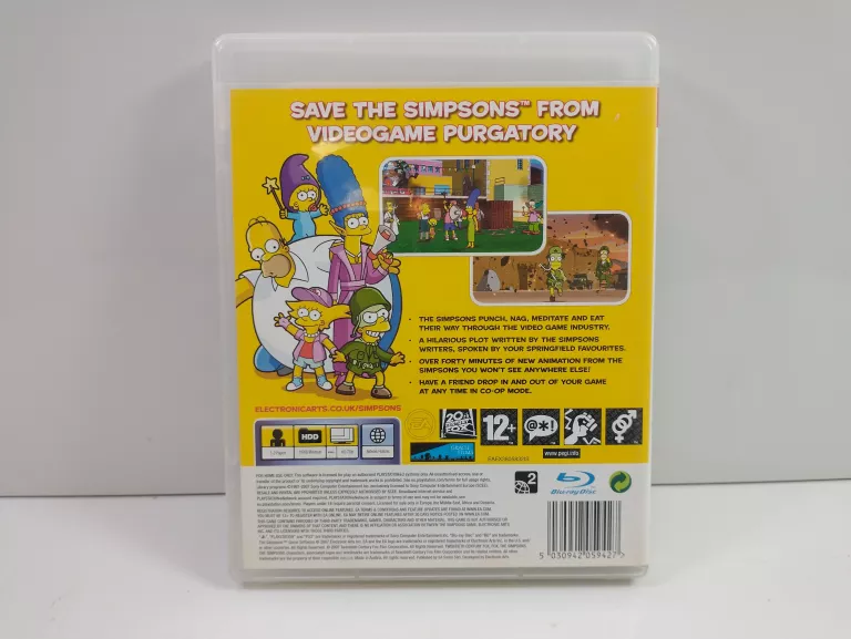 GRA PS3 THE SIMPSONS GAME