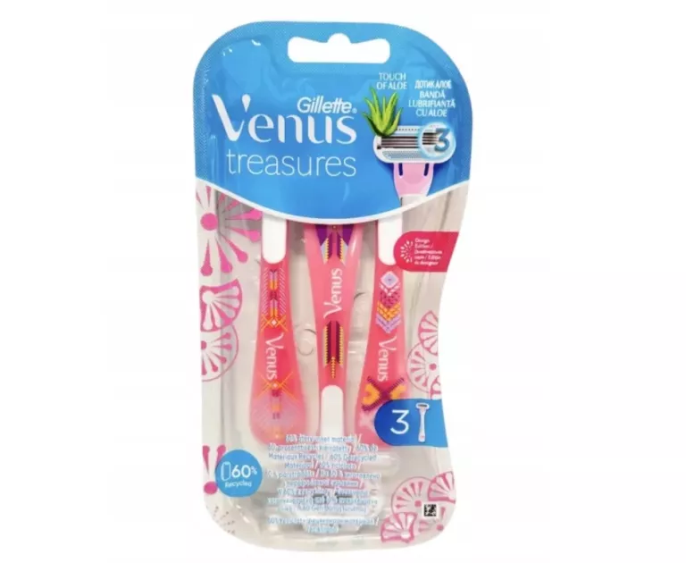 MASZYNKA GILLETTE TREASURES VENUS 3 SZTUK 7702018438563