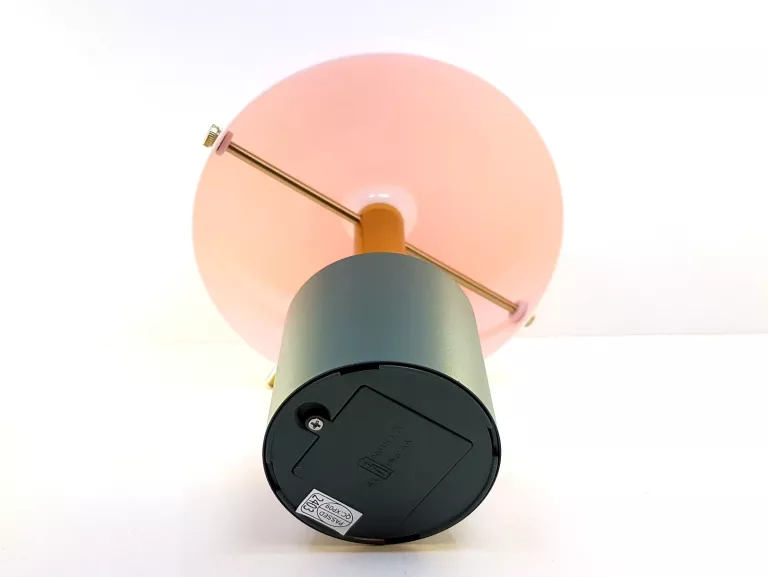 IKEA NODMAST LAMPA LED NA BATERIE, JASNORÓŻOWY/CIEMNY SZAROZIELONY 26 CM