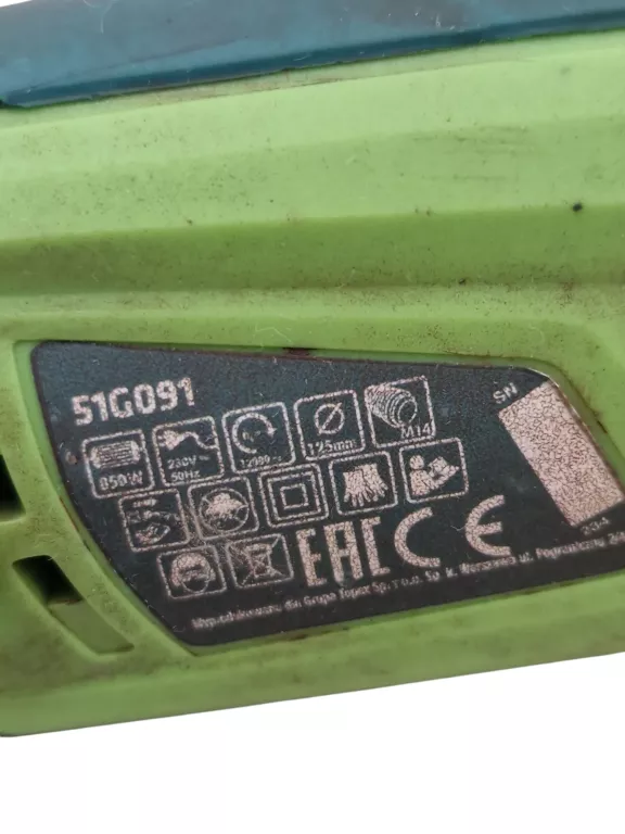 SZLIFIERKA KĄTOWA VERTO 51G091