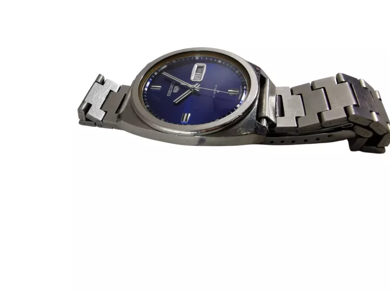 ZEGAREK SEIKO 5 AUTOMATIC AUTOMAT NIEBIESKA TARCZA 6119-8240