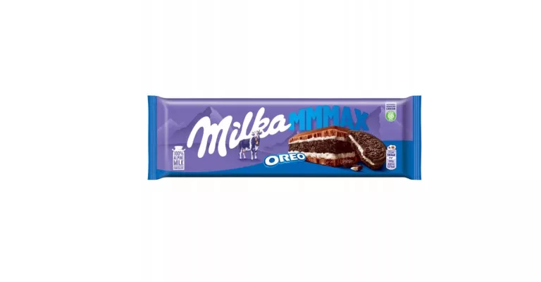 CZEKOLADA MILKA DUŻA MLECZNA MMMAX OREO Z CIASTECZKAMI OREO 300G/ 01.2026R
