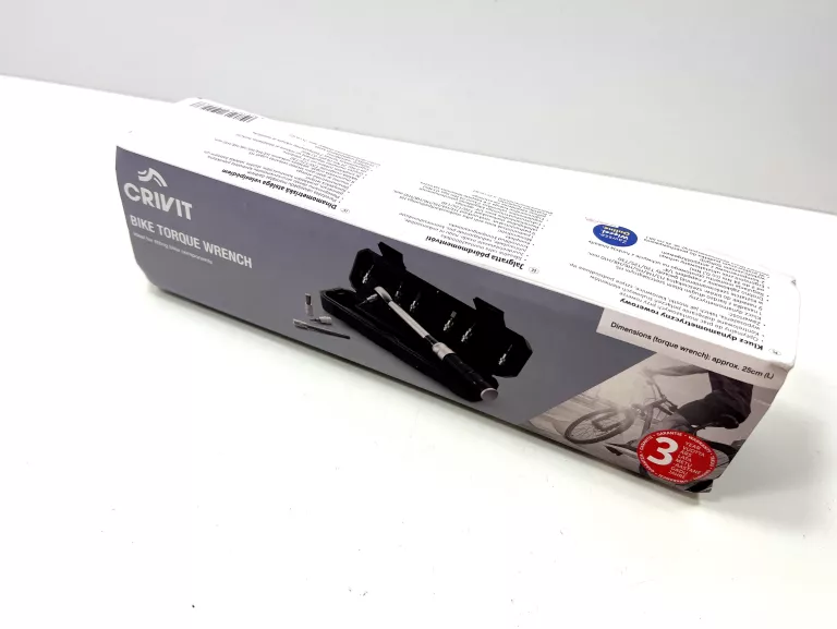 KLUCZ DYNAMOMETRYCZNY ROWEROWY 2-24 NM CRIVIT / POWYSTAWOWY !