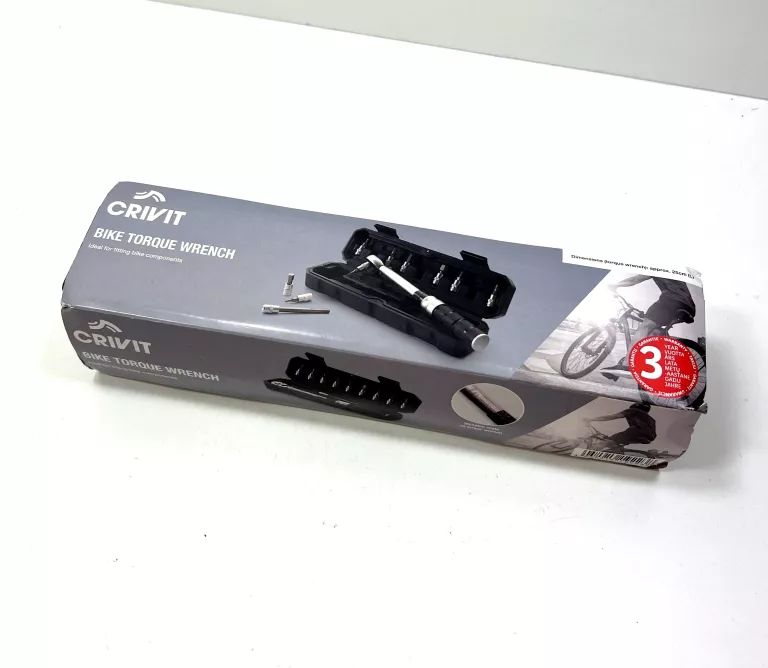 KLUCZ DYNAMOMETRYCZNY ROWEROWY 2-24 NM CRIVIT / POWYSTAWOWY !