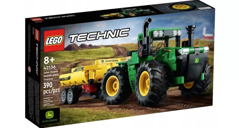 KLOCKI LEGO TECHNIC 42136 TRAKTOR JOHN DEERE 9620R 4WD