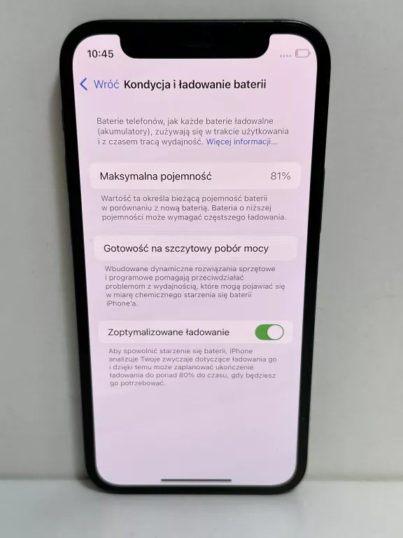 SMARTFON IPHONE 12 MINI 81% 64GB WARTO