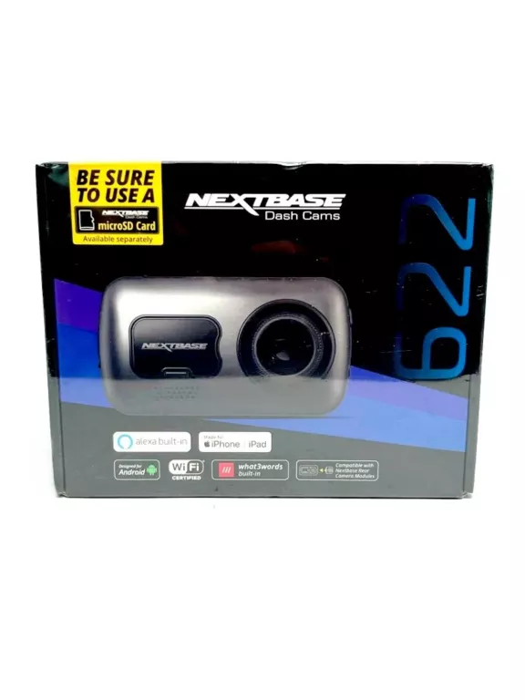 NEXTBASE WIDEOREJESTRATOR KAMERA SAMOCHODOWA 622GW
