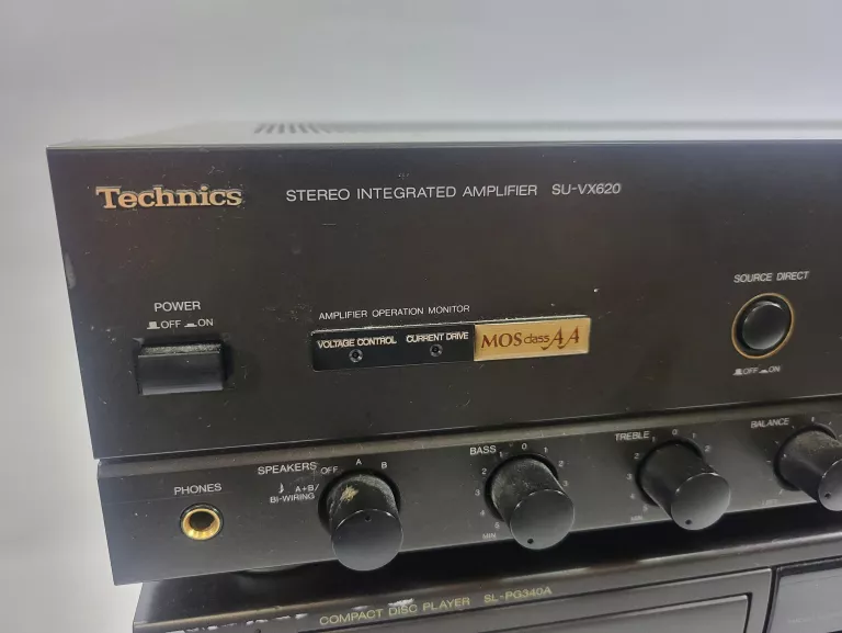 ZESTAW KINA DOMOWEGO TECHNICS WIEŻA WZMACNIACZ ODTWARZACZ