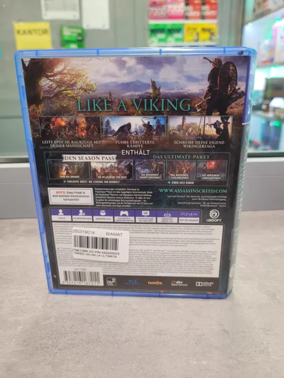 GRA DO PS4 ASSASSIN'S CREED VALHALLA ULTIMATE EDITION