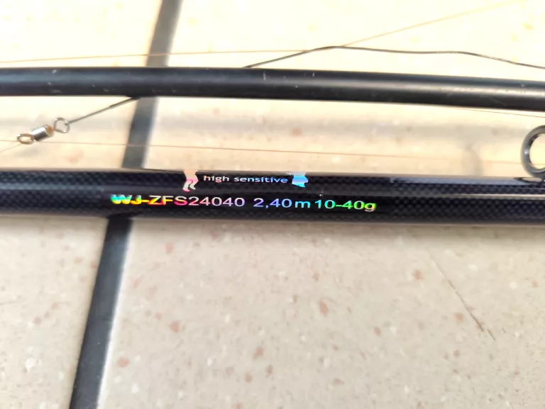 JAXON WĘDKA ZAFFIRA SPINNING 2,40M 10-40G (WJZFS24040)+FALCON RD40 ROBINSO