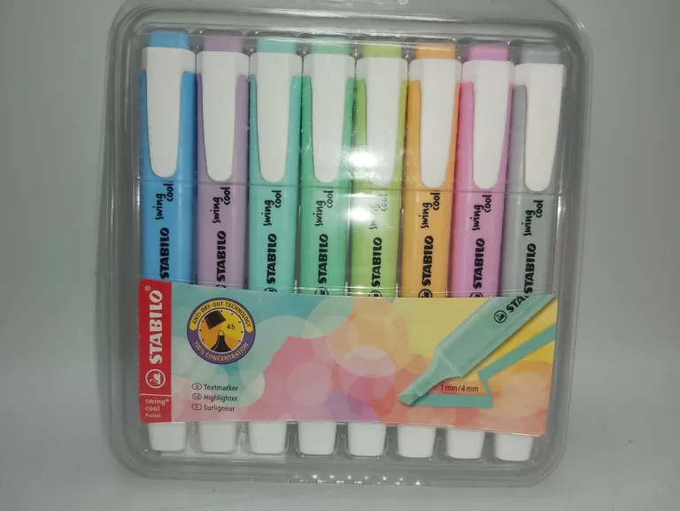 MAZAKI STABILO SWING COOL PASTEL 8 SZT
