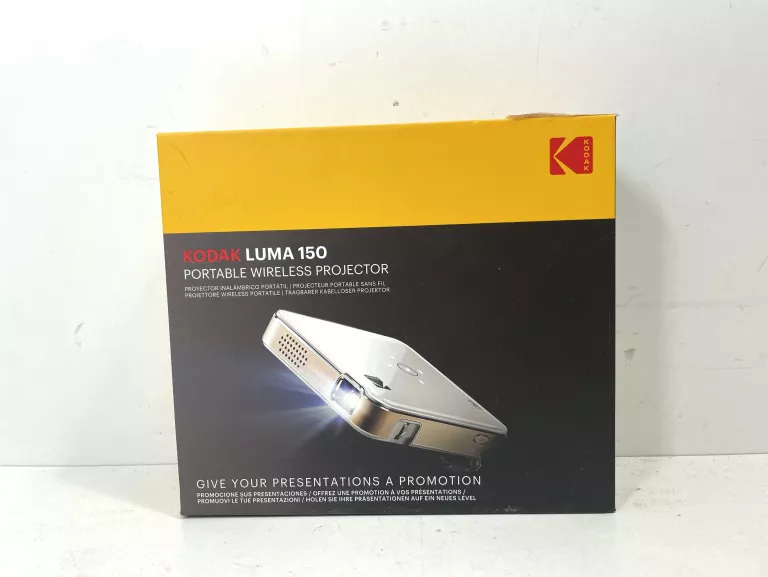 KODAK LUMA 150 PRZENOŚNY PROJEKTOR BEZPRZEWODOWY/PUD/KPL