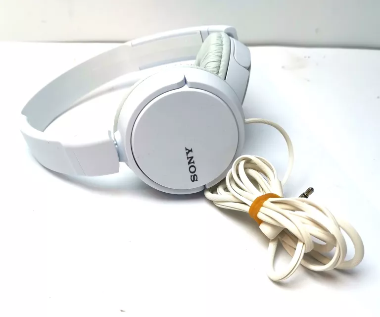 SŁUCHAWKI SONY KT13 BIAŁE PRZEWODOWE